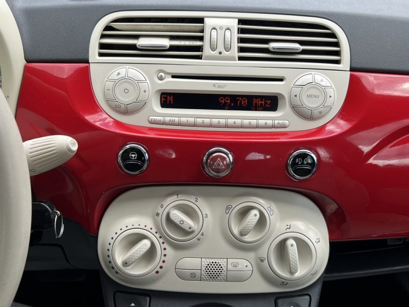 FIAT 500 II LOUNGE 1.2 69 Cv BOITE AUTOMATIQUE / TOIT PANORAMIQUE CRIT AIR 1 - GARANTIE 1 AN