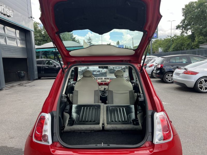 FIAT 500 II LOUNGE 1.2 69 Cv BOITE AUTOMATIQUE / TOIT PANORAMIQUE CRIT AIR 1 - GARANTIE 1 AN