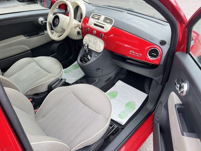 FIAT 500 II LOUNGE 1.2 69 Cv BOITE AUTOMATIQUE / TOIT PANORAMIQUE CRIT AIR 1 - GARANTIE 1 AN