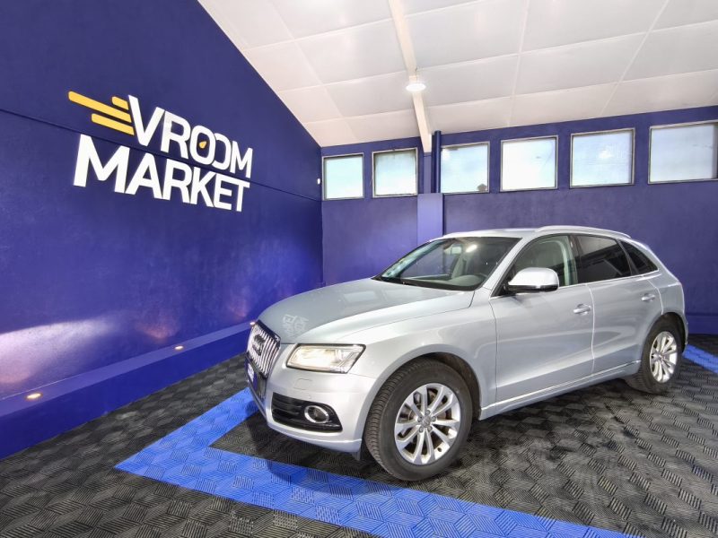 AUDI Q5 2.0 TDI 150 Cv - AMBITION LUXE - HISTORIQUE D’ENTRETIEN - GPS - RADAR AVANT ET ARRIÈRE 