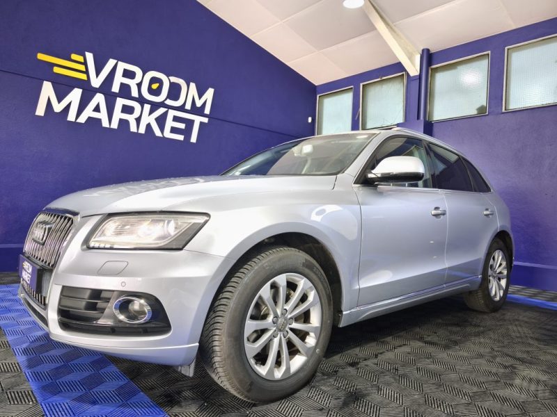 AUDI Q5 2.0 TDI 150 Cv - AMBITION LUXE - HISTORIQUE D’ENTRETIEN - GPS - RADAR AVANT ET ARRIÈRE 