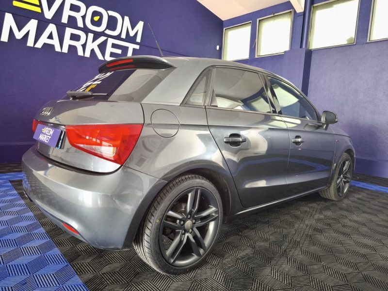 AUDI A1 1.4 TFSI 122 Cv - SPORTBACK - SEMI CUIR - RÉGULATEUR DE VITESSE - ALLUMAGE AUTO DES FEUX 