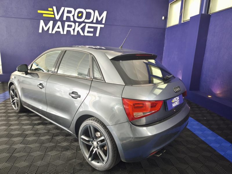 AUDI A1 1.4 TFSI 122 Cv - SPORTBACK - SEMI CUIR - RÉGULATEUR DE VITESSE - ALLUMAGE AUTO DES FEUX 