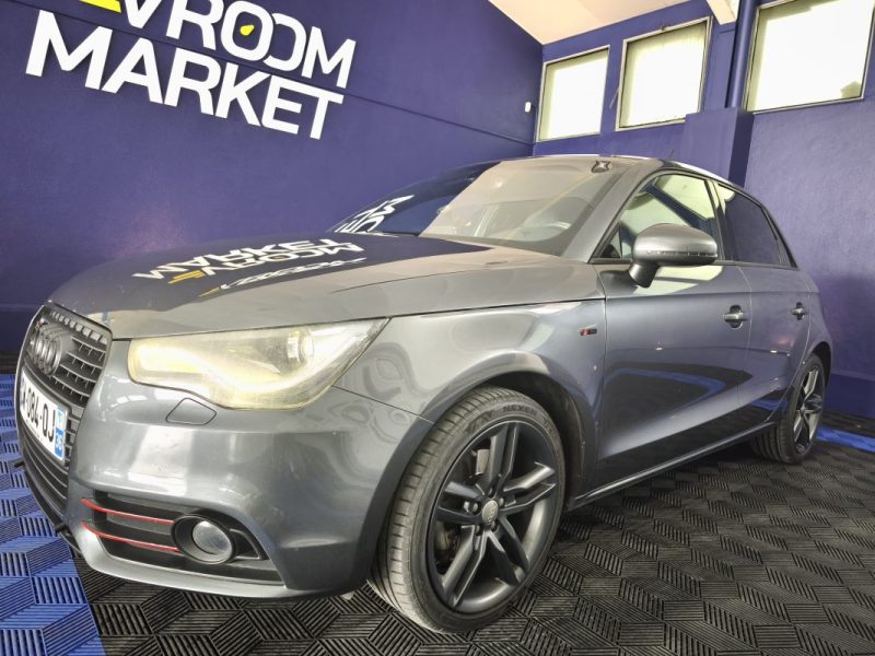AUDI A1 1.4 TFSI 122 Cv - SPORTBACK - SEMI CUIR - RÉGULATEUR DE VITESSE - ALLUMAGE AUTO DES FEUX 