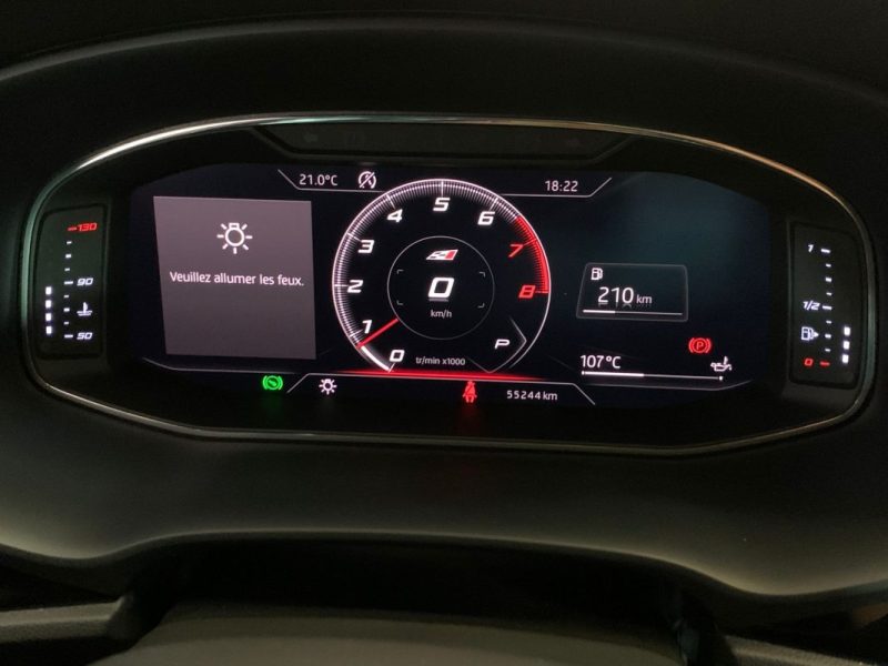 SEAT LEON CUPRA PACK PERFORMANCES 2.0 TSI 290ch DSG7 - 55 000km 