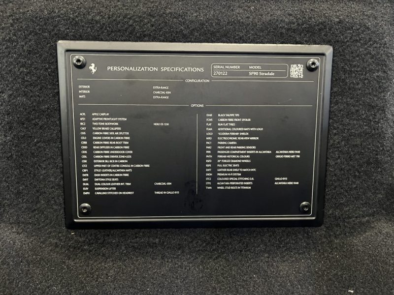 FERRARI SF90 STRADALE 2021