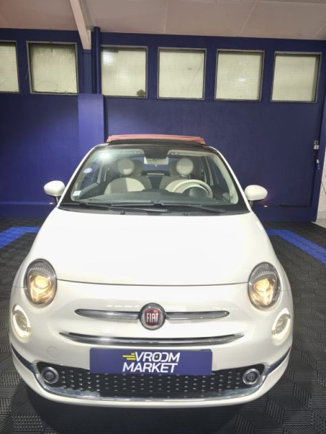 FIAT 500 CABRIOLET 1,2 ESSENCE 70 Cv , 