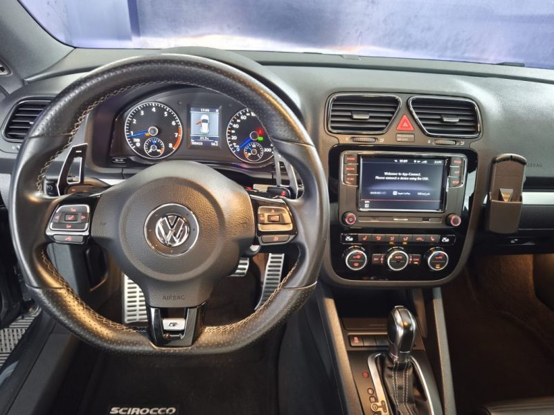 VOLKSWAGEN SCIROCCO R 2.0 TSI 265 Cv - BOÎTE AUTOMATIQUE - ENTRETIEN COMPLET - RADAR DE RECUL - GPS