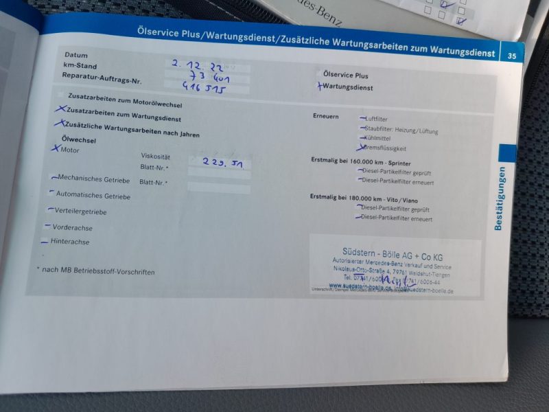 MERCEDES-BENZ VIANO 2008 2.2 CDI TREND LONG