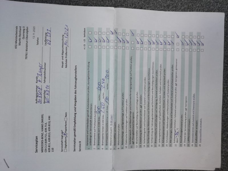 MERCEDES-BENZ VIANO 2008 2.2 CDI TREND LONG