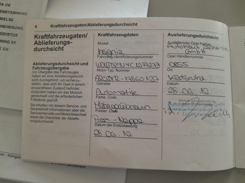 OPEL INSIGNIA SPORT 2.0l CDTI COSMO PACK 4X4 BVA 2012