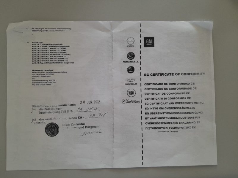 OPEL INSIGNIA SPORT 2.0l CDTI COSMO PACK 4X4 BVA 2012