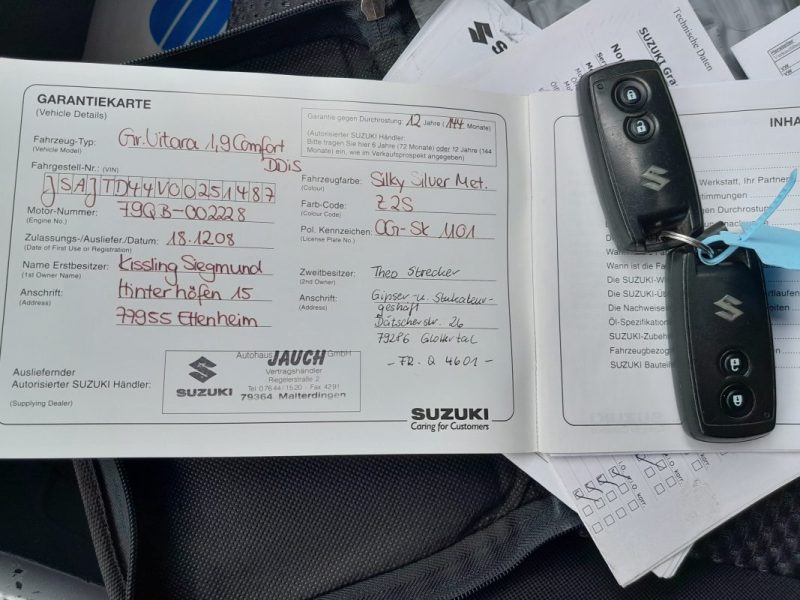 SUZUKI GRAND VITARA 1.9l DDIS 130CV BVA 2008