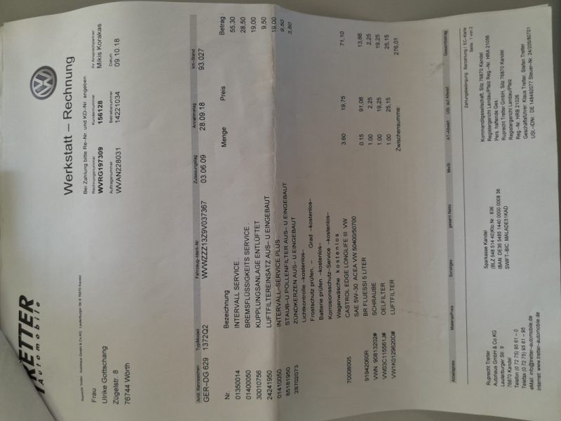 VOLKSWAGEN SCIROCCO 2009