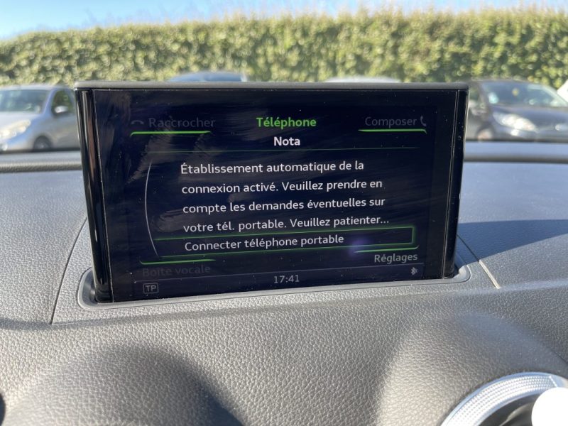 AUDI A3 SPORTBACK 1.4 TFSI 122CV BOITE AUTO CLIM GARANTIE