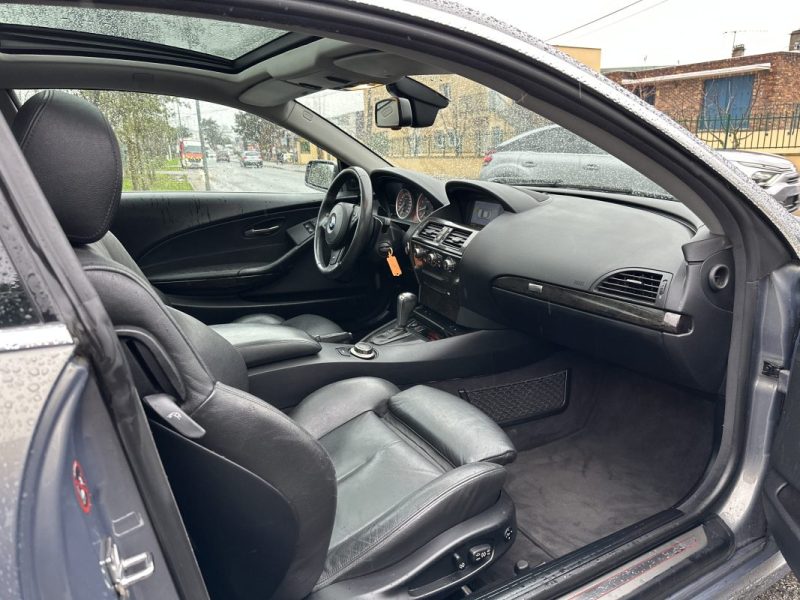 BMW SERIE 6 630i 258 CV / Toit Ouvrant / Paiement 4X ou 10X Possible