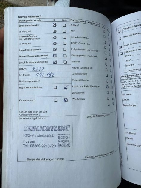 VOLKSWAGEN TOURAN 2011 1.6 TDI CONFORTLINE 7 PLACES 1ER MAIN 2011    