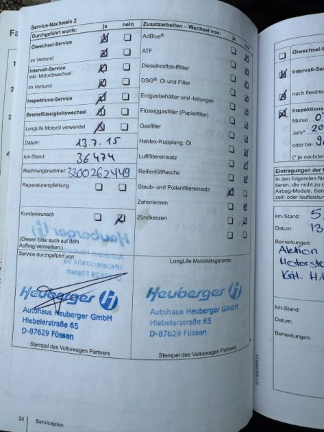 VOLKSWAGEN TOURAN 2011 1.6 TDI CONFORTLINE 7 PLACES 1ER MAIN 2011    