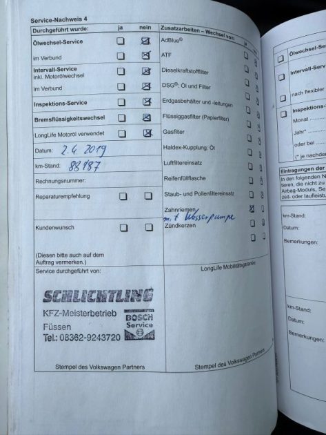 VOLKSWAGEN TOURAN 2011 1.6 TDI CONFORTLINE 7 PLACES 1ER MAIN 2011    