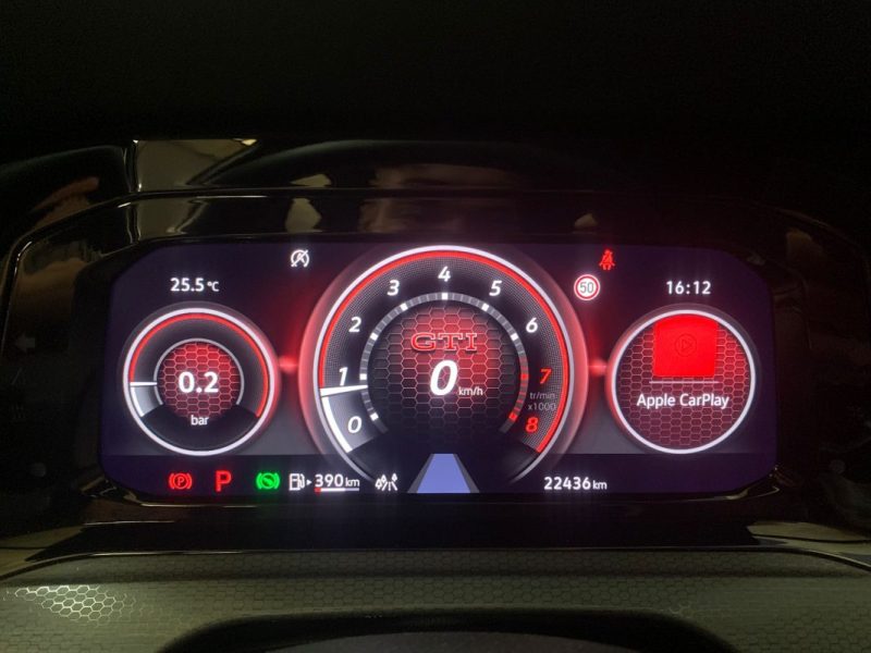 VOLKSWAGEN GOLF 8 GTI ClubSport Edition 45 2.0 TSI 300ch DSG7-Sièges baquets-Akrapovic-23 000km