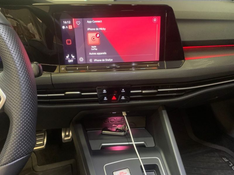 VOLKSWAGEN GOLF 8 GTI ClubSport Edition 45 2.0 TSI 300ch DSG7-Sièges baquets-Akrapovic-23 000km