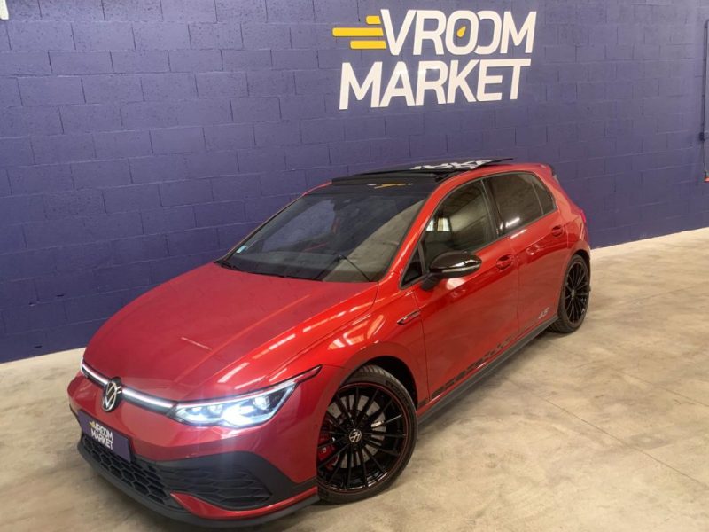 VOLKSWAGEN GOLF 8 GTI ClubSport Edition 45 2.0 TSI 300ch DSG7-Sièges baquets-Akrapovic-23 000km
