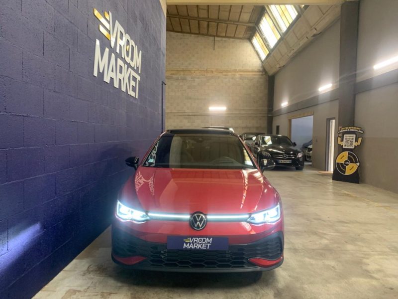 VOLKSWAGEN GOLF 8 GTI ClubSport Edition 45 2.0 TSI 300ch DSG7-Sièges baquets-Akrapovic-23 000km