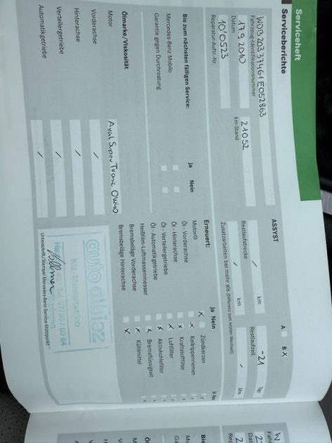 MERCEDES BENZ CLASSE CLC  2009