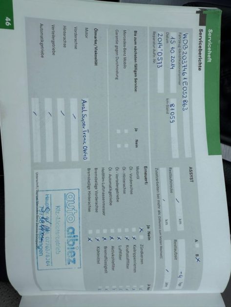 MERCEDES BENZ CLASSE CLC  2009