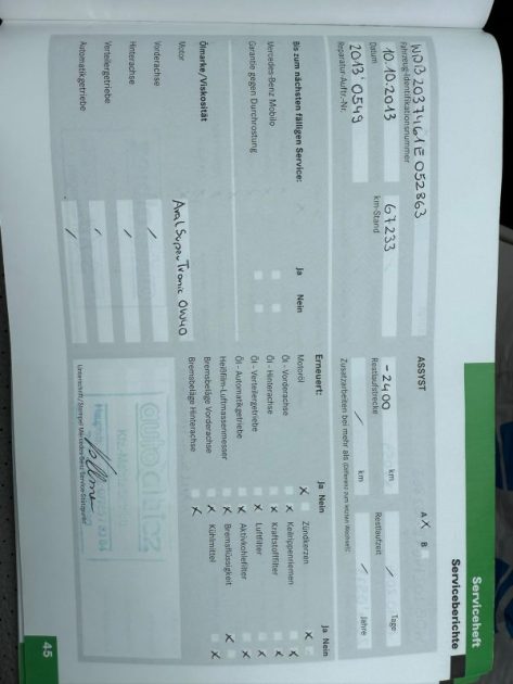 MERCEDES BENZ CLASSE CLC  2009