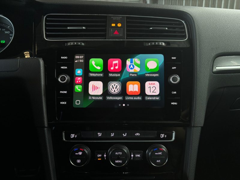VOLKSWAGEN GOLF 7 2.0 TDI 184 CH GTD DSG7 BlueMotion Technologiy FAP GARANTIE 6 MOIS