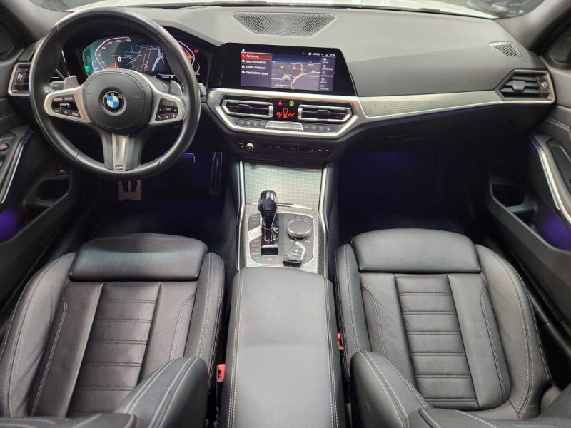 BMW SERIE 3  2021 TOURING 330d 286Ch BVA8 G21 M Sport*CARPLAY+CAM 360°+TETE HAUTE*