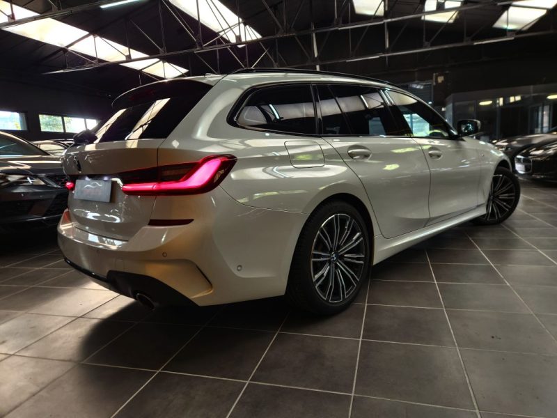 BMW SERIE 3  2021 TOURING 330d 286Ch BVA8 G21 M Sport*CARPLAY+CAM 360°+TETE HAUTE*