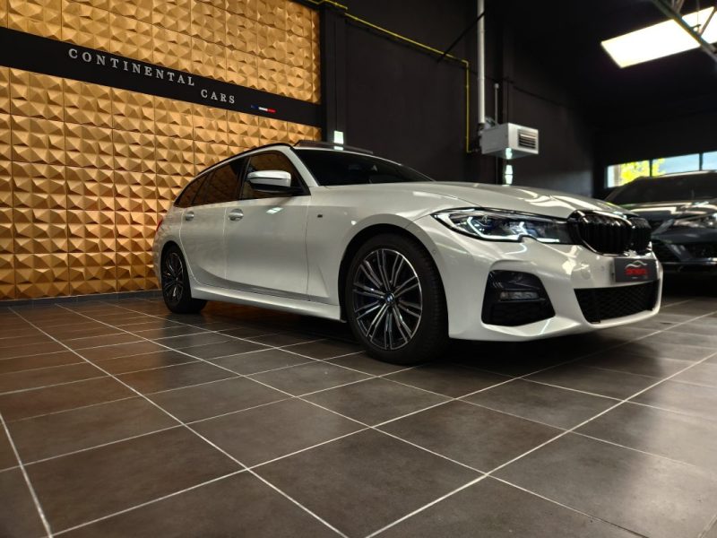 BMW SERIE 3  2021 TOURING 330d 286Ch BVA8 G21 M Sport*CARPLAY+CAM 360°+TETE HAUTE*