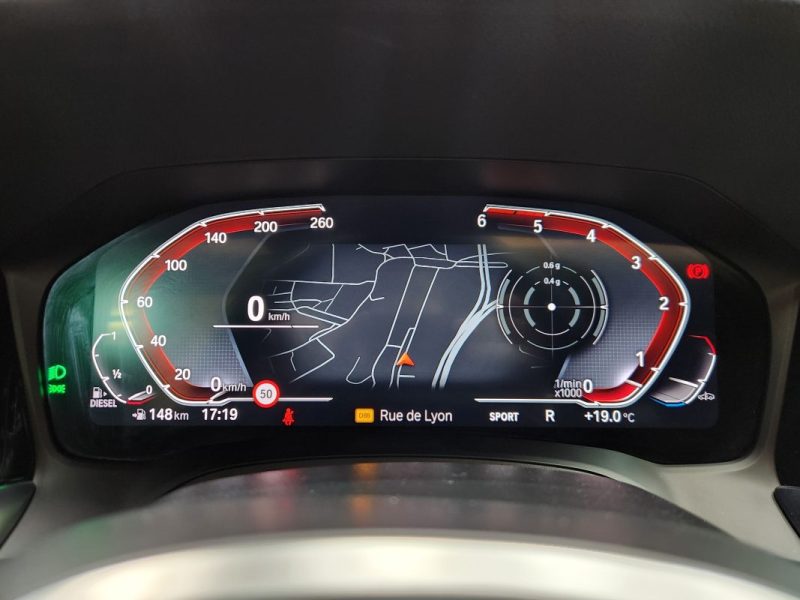 BMW SERIE 3  2021 TOURING 330d 286Ch BVA8 G21 M Sport*CARPLAY+CAM 360°+TETE HAUTE*