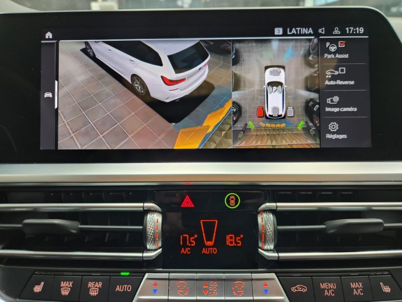 BMW SERIE 3  2021 TOURING 330d 286Ch BVA8 G21 M Sport*CARPLAY+CAM 360°+TETE HAUTE*