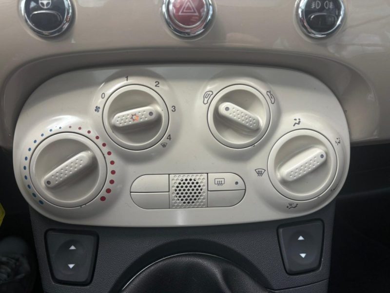 FIAT 500 1.2 69ch Lounge 🚗 Toit pano 🌞 / Radar recul 📡 / Clim ❄️ / Garantie 6 mois ✅