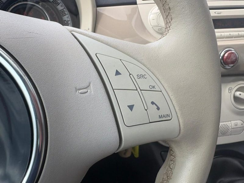 FIAT 500 1.2 69ch Lounge 🚗 Toit pano 🌞 / Radar recul 📡 / Clim ❄️ / Garantie 6 mois ✅