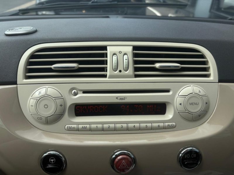 FIAT 500 1.2 69ch Lounge 🚗 Toit pano 🌞 / Radar recul 📡 / Clim ❄️ / Garantie 6 mois ✅