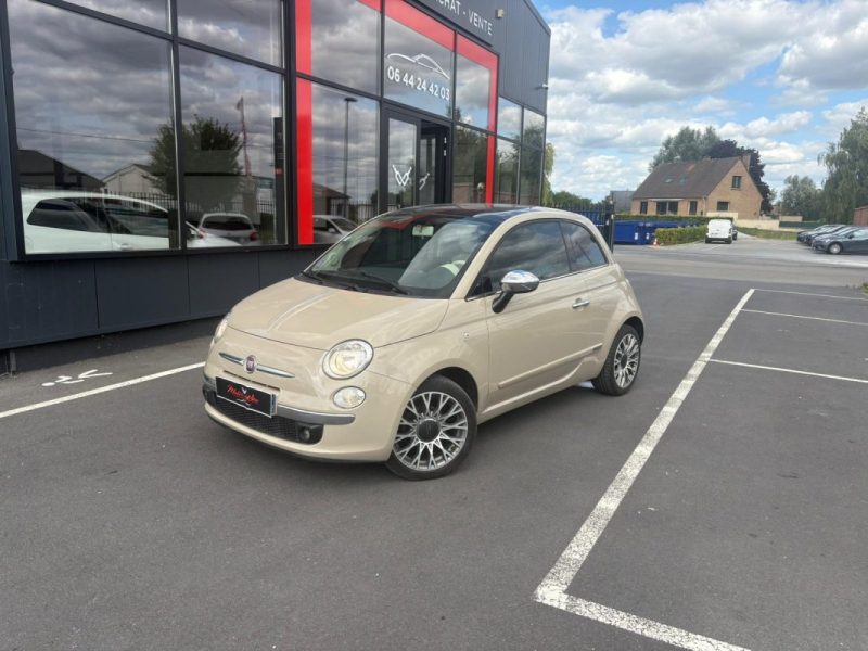 FIAT 500 1.2 69ch Lounge 🚗 Toit pano 🌞 / Radar recul 📡 / Clim ❄️ / Garantie 6 mois ✅