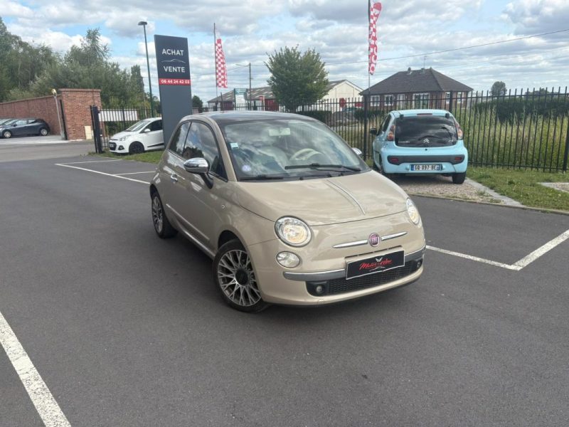 FIAT 500 1.2 69ch Lounge 🚗 Toit pano 🌞 / Radar recul 📡 / Clim ❄️ / Garantie 6 mois ✅