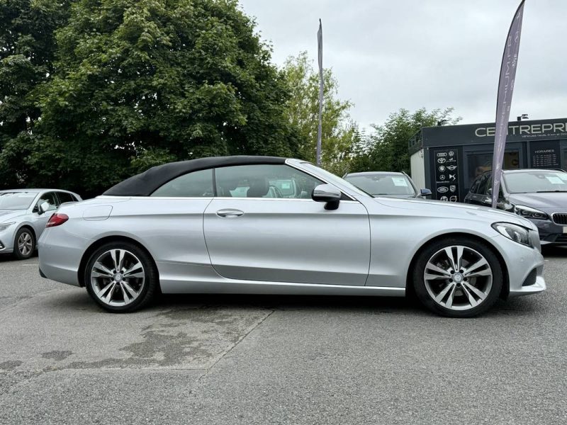MERCEDES CLASSE C 220 d 170ch Sportline 9G-TRONIC CABRIOLET