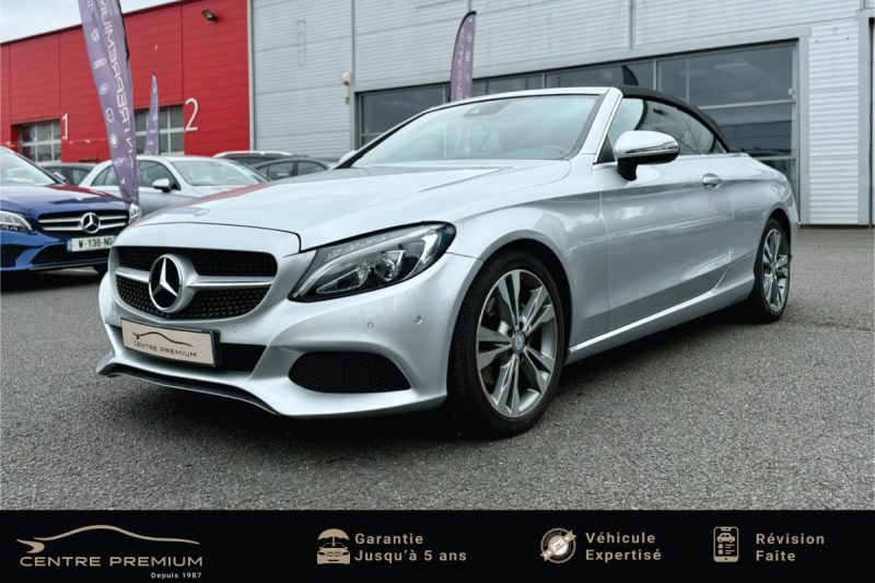 MERCEDES CLASSE C 220 d 170ch Sportline 9G-TRONIC CABRIOLET