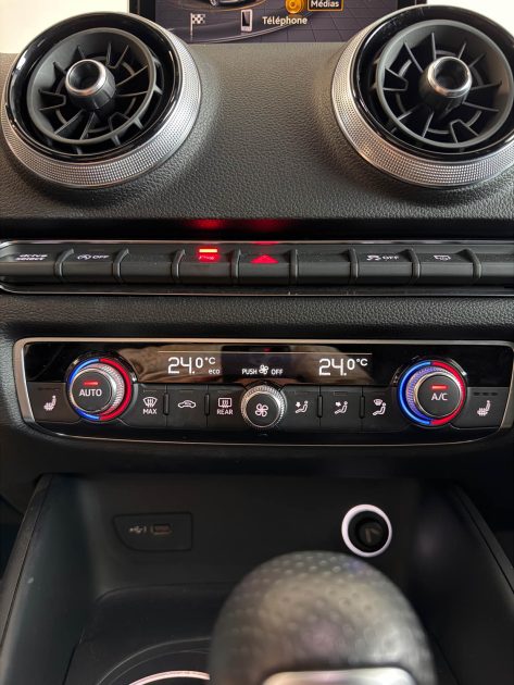 AUDI A3 SPORTBACK S-LINE 1.4 TFSI 150 CH – Entretien Complet AUDI - Garantie 1an - Virtual Cockpit
