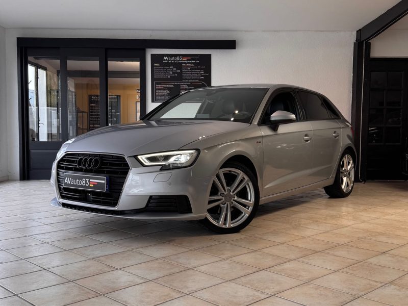 AUDI A3 SPORTBACK S-LINE 1.4 TFSI 150 CH – Entretien Complet AUDI - Garantie 1an - Virtual Cockpit