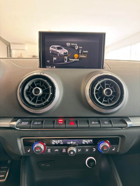 AUDI A3 SPORTBACK S-LINE 1.4 TFSI 150 CH – Entretien Complet AUDI - Garantie 1an - Virtual Cockpit