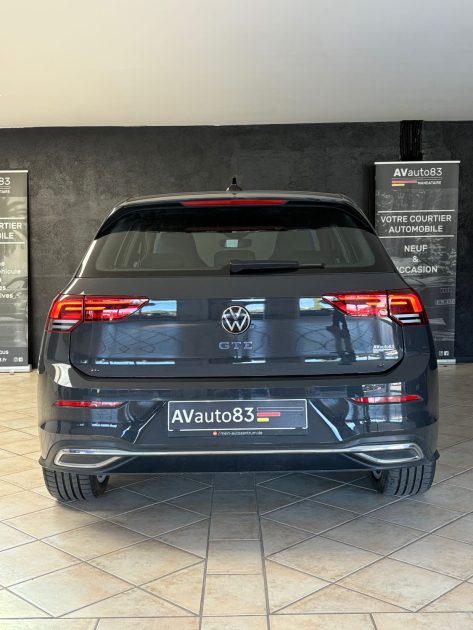 Volkswagen Golf 8 GTE DSG 245CV Hybride Rechargeable / Etat Neuf / Carnet VW / CT OK 