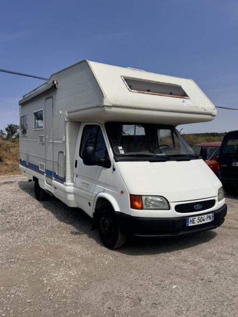 FORD TRANSIT CAMPING CAR 190LJ DRIVER 2.5TD 6 COUCHAGES 
