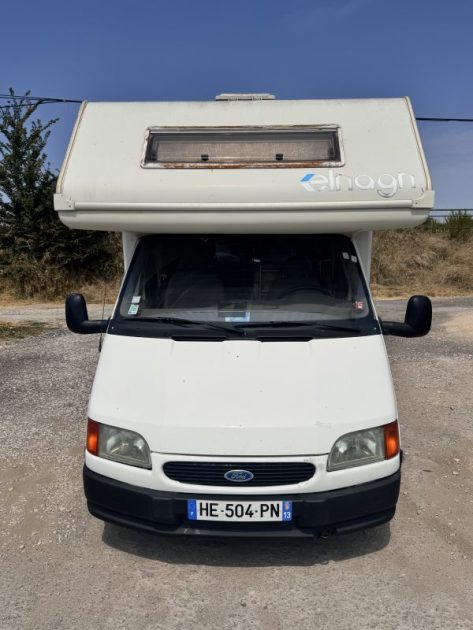 FORD TRANSIT CAMPING CAR 190LJ DRIVER 2.5TD 6 COUCHAGES 