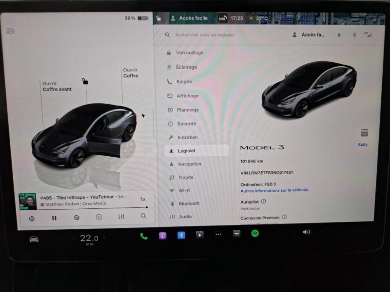 TESLA MODEL 3 Standard RWD Plus MY22